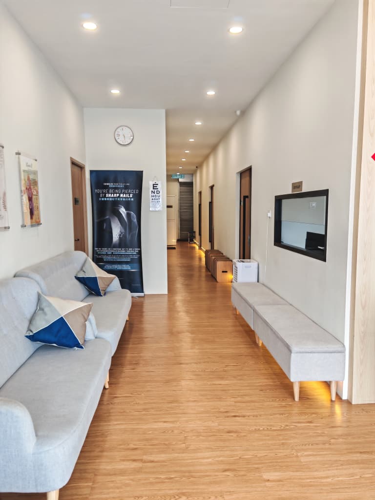 AG Lifecare Clinic hallway, Johor Bahru