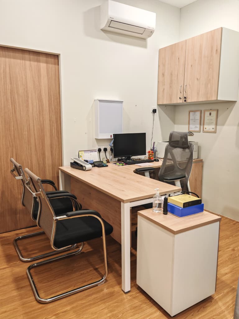 AG Lifecare Clinic consultation room, Johor Bahru