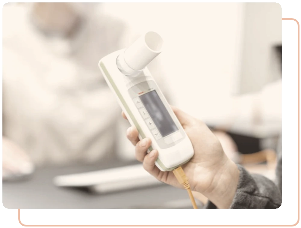 Lung function test service at AG Lifecare Clinic, Johor Bahru